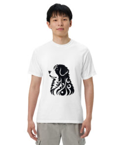 Alternative view of Unisex garment-dyed heavyweight t-shirt