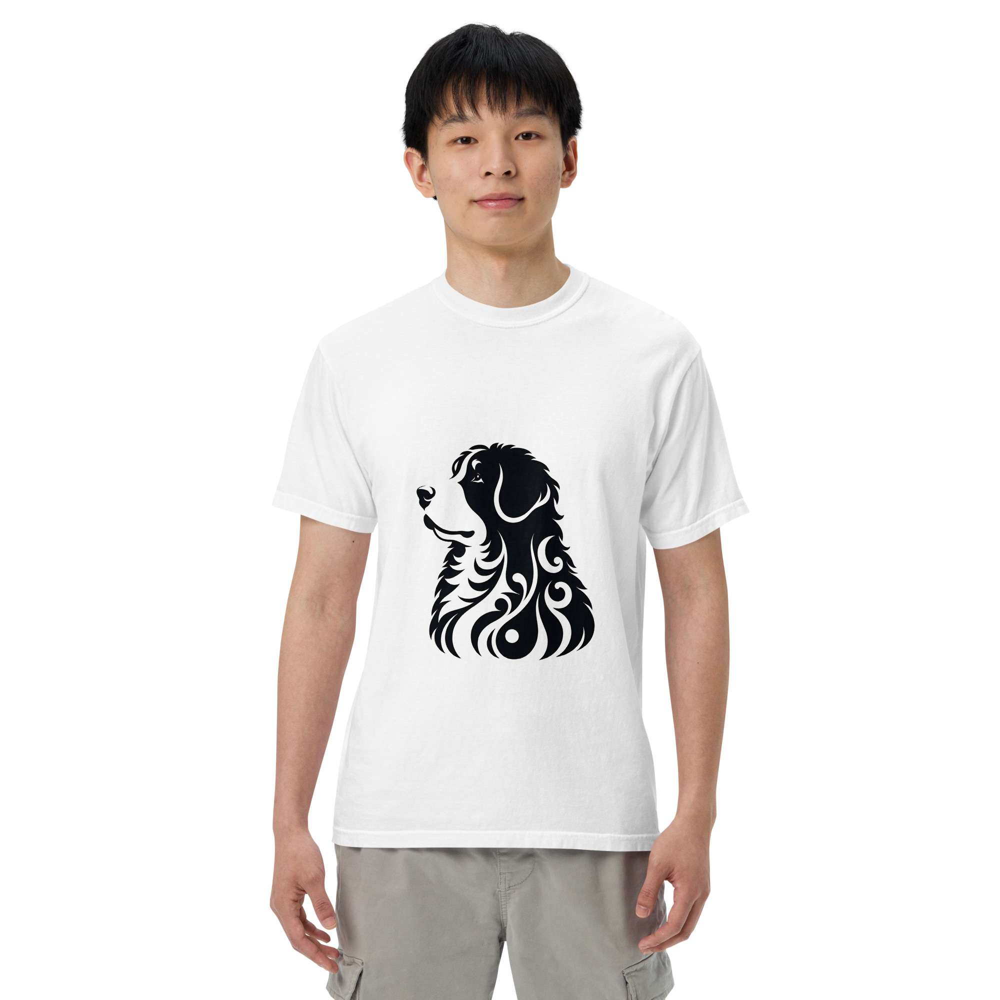 Unisex garment-dyed heavyweight t-shirt - Image 2