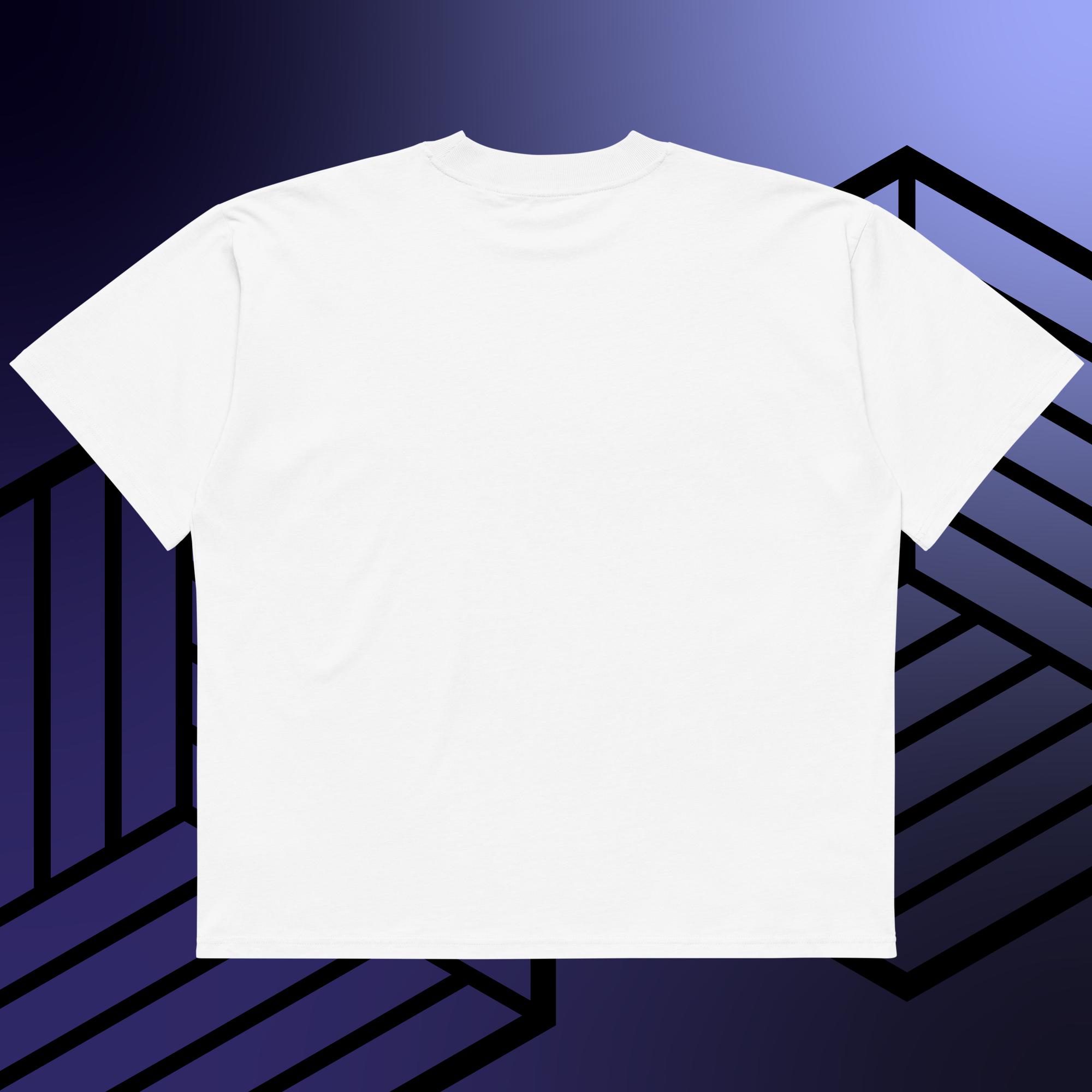 Unisex organic oversized high neck t-shirt - Image 3